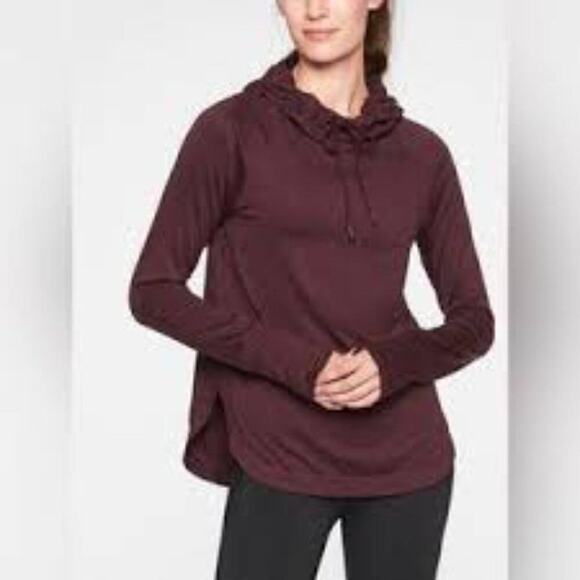 ATHLETA PURPLE ATHLETIC PULLOVER SIZE XS - Picture 1 of 8